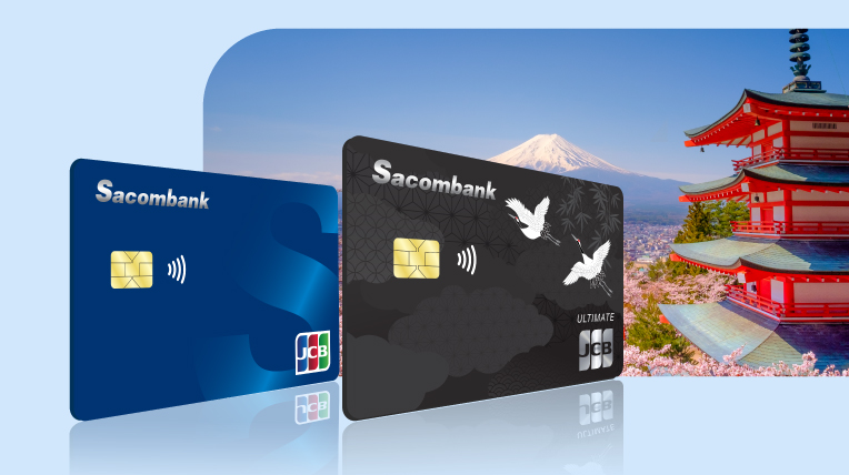Get a 500,000 VND Cashback on Online Transactions with Sacombank JCB Credit Card
