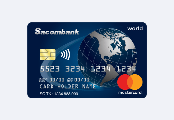 Thẻ Sacombank World Mastercard